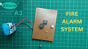 Fire Alarm Using LM358 and Thermistor || Basic Electronics Projects