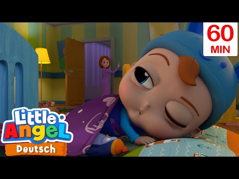 Schlaf Kindlein schlaf | Kinderlieder mit Klein Joni | Little Angel Deutsch
