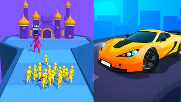 Count Masters VS Race Master 3D(☞ ͡° ͜ʖ ͡°)☞Walkthrough Max Gameplay BH5764