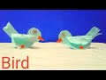 how to make paper bird easily || how to make mini bird with paper || make some wonderful