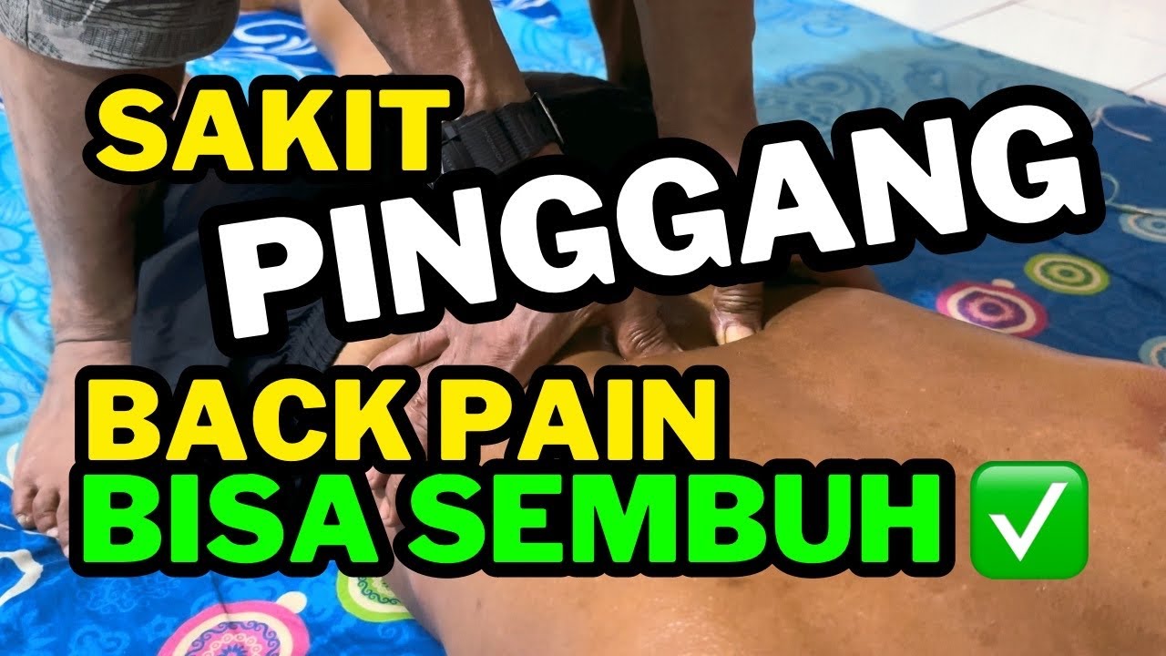 INI DIA BACK MASSAGE‼️CARA MENGATASI SAKIT PINGGANG PIJAT PUNGGUNG