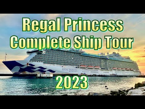 Vídeo: Regal Princess Cruise Ship Profile e Photo Tour