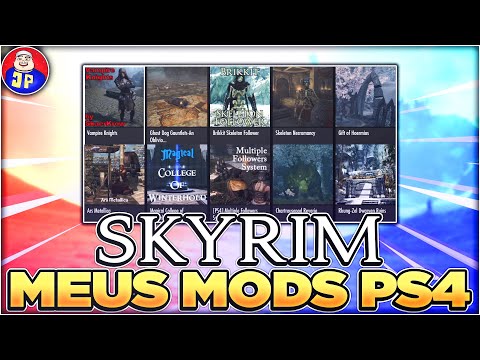 Vídeo: Skyrim Mods No PS4, Xbox One, PC - Como Instalar Mods No Lançamento Da Edição Especial