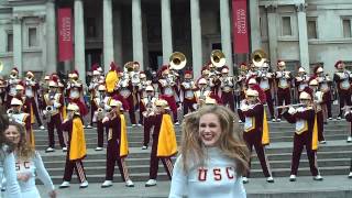 USC Trojan Marching Band Kids Aren't Alright Trafalgar Square London 2012 chords