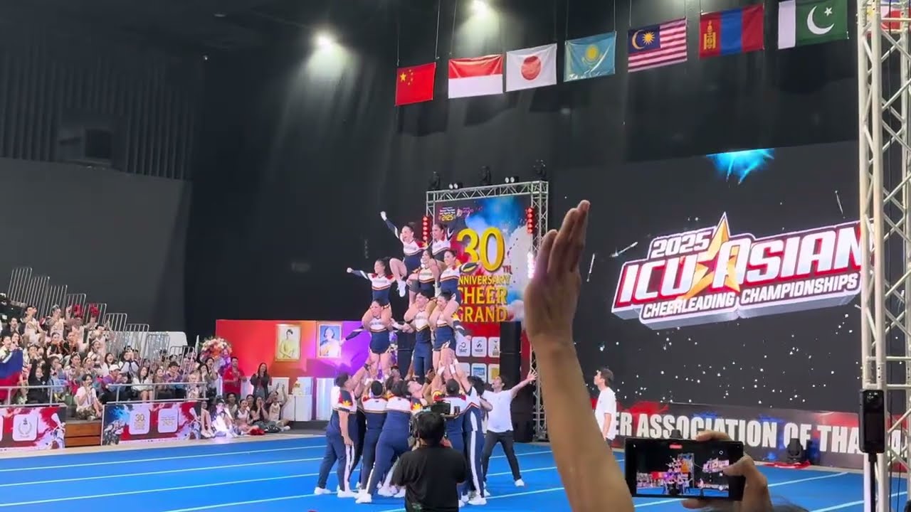 2025 ICU ASIAN 亞洲啦啦隊錦標賽 LV6 Team Philippines #cheerleading #philippines