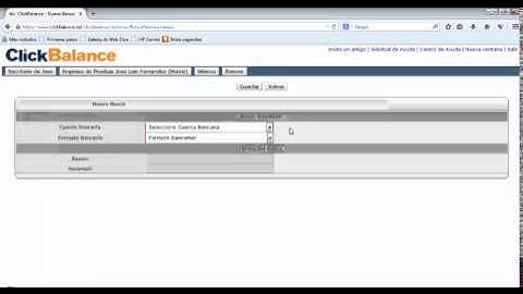 Nómina: Banco Modulo Nomina - ClickBalance