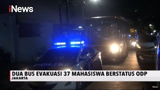 Petugas Evakuasi 37 Mahasiswa Berstatus Odp Ke Wisma Atlet Part 01- Inews Malam 1604