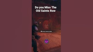 Do you Miss the Old Saints Row or Nah? #shorts #gaming #saintsrow