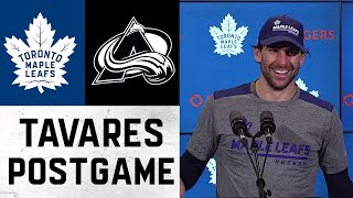 John Tavares Post Game | Colorado Avalanche @ Toronto Maple Leafs | December 1, 2021