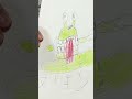 #ヌメモン#絵#色鉛筆#デジモン#デジカ
