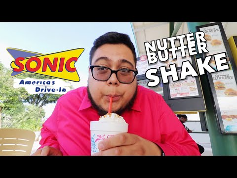 Sonic Drive-In NEW Cookie Jar Shakes - Nutter Butter Banana - Full Nelson Eats
