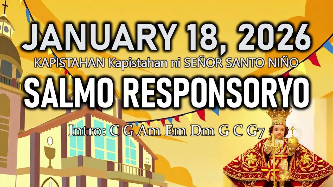 Salmo Responsoryo - January 18, 2026 - with chords