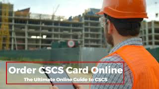 How to Order CSCS Card Online News