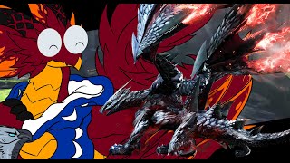 Monster Hunter - Rusty Bird Fights A Valfalk