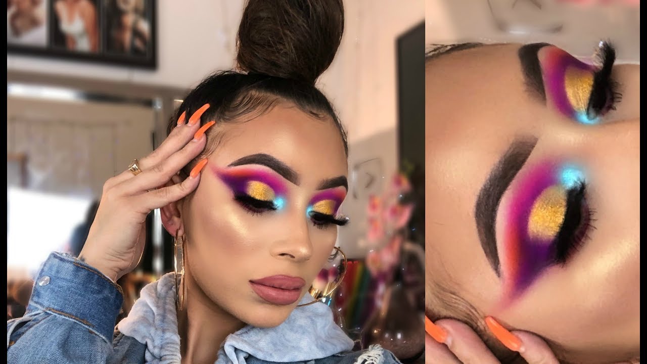 Trying Hot New Shit !! | Full Face Of New Makeup ft ABH Riviera Palette