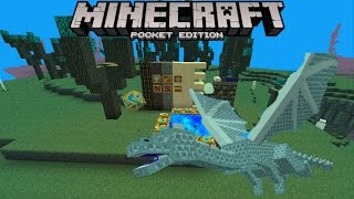 NEW 1.0.8 AETHER DIMENSION & DRAGON ADDON! - Minecraft PE (Pocket Edition) screenshot 1
