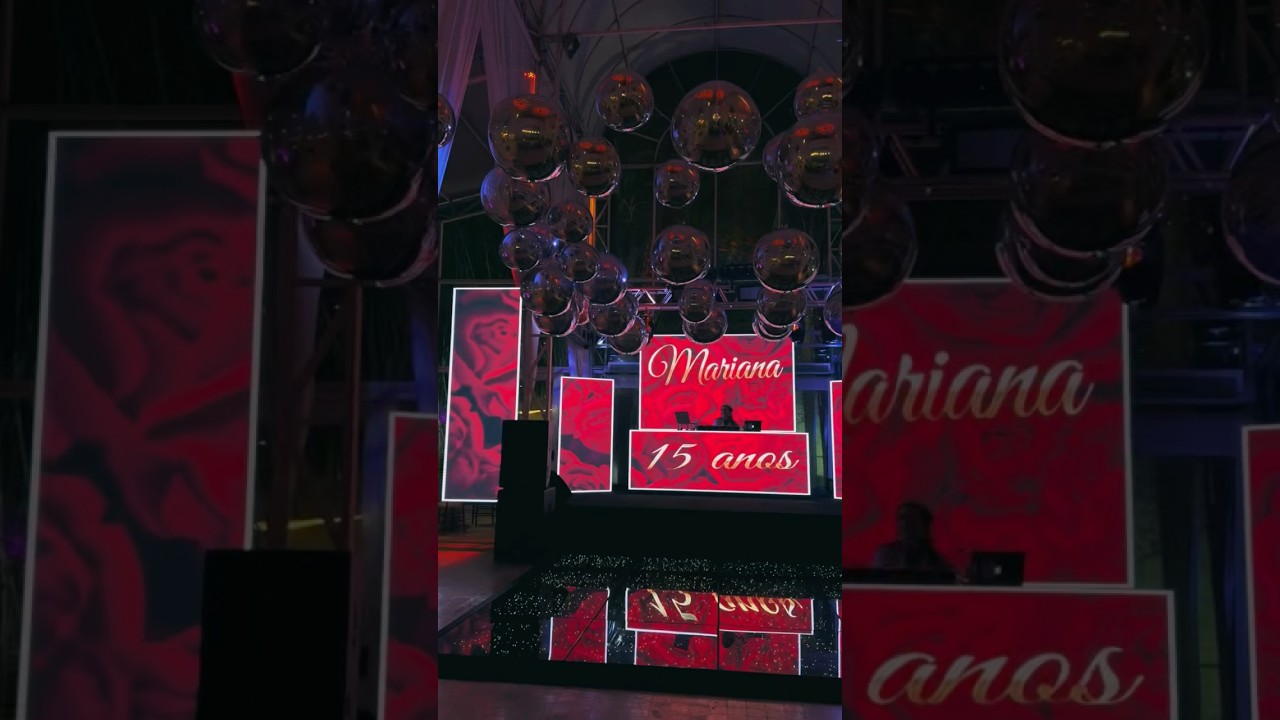 Paineis de Led para Festa de Debutante | 15 anos