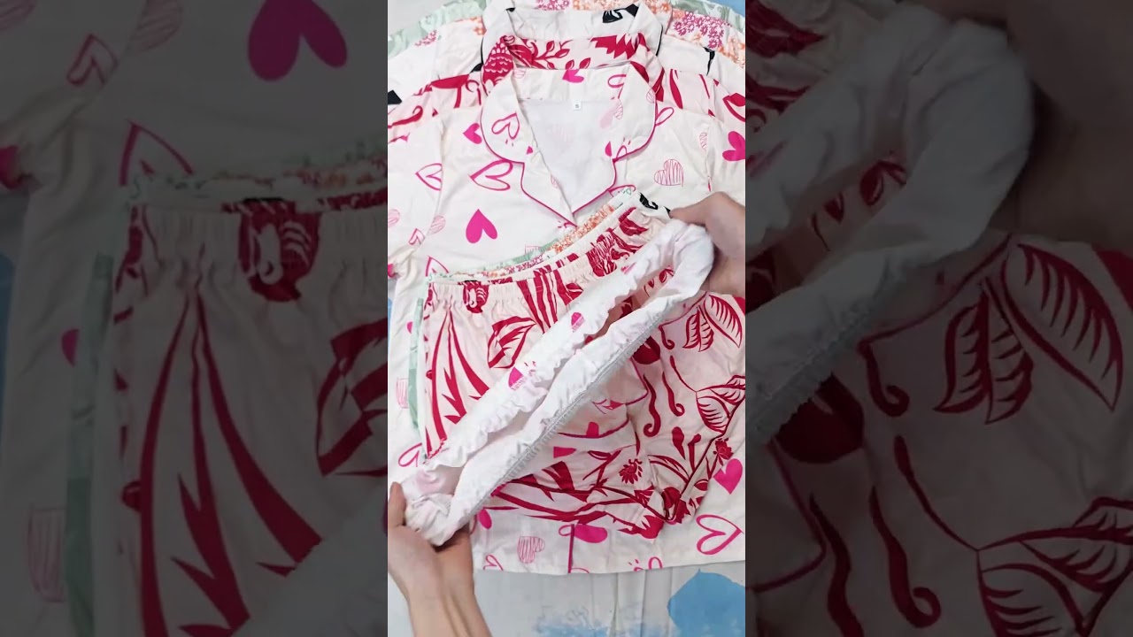 Cute Women's Pajama Set - Stylish & Comfortable 