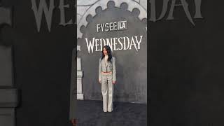 Jenna Ortega at Netflix Wednesday FYC event at Hollywood Forever Cemetery