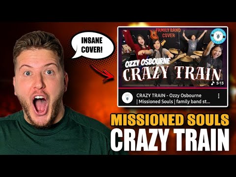 Guitarist Reacts To 'Crazy Train' COVER | By Missioned Souls
