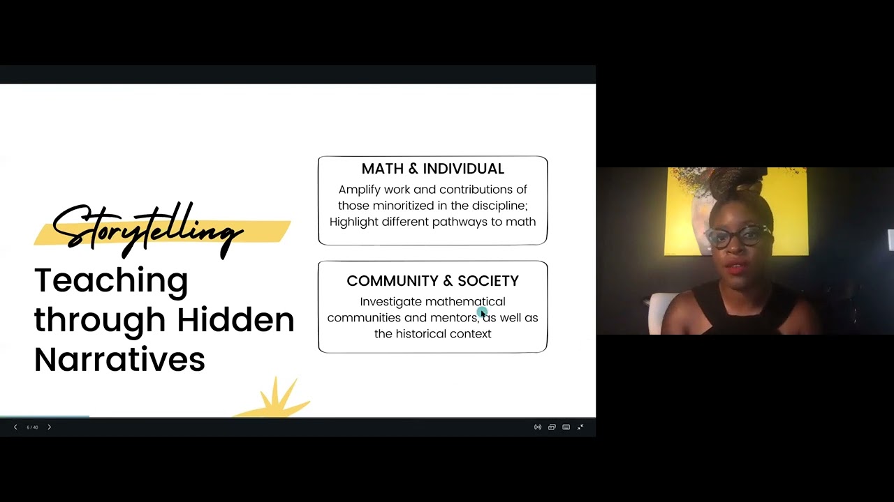 Hidden Narratives In Mathematics The Power Of Storytelling With Dr 