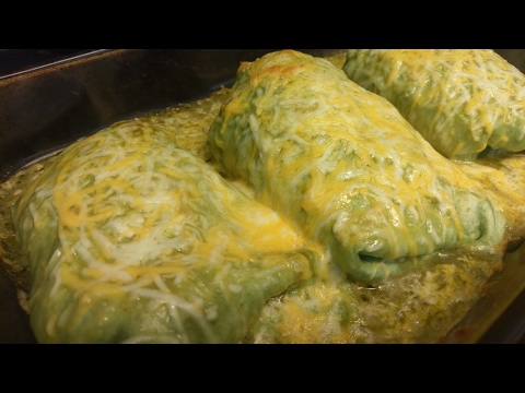 Spinach Chicken Enchiladas