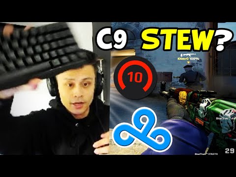 STEWIE CSGO RETURN SHOWDOWN - Level 10 FACEIT w/ m0E & More POV DEMO | CLOUD9 STEWIE2K MODE!?