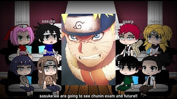 Chunin Exams Arc React to Naruto & Future || 1/? || #reaction #naruto #anime