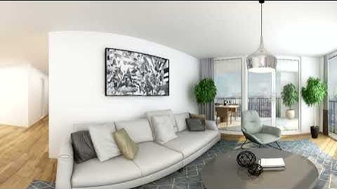 4K Interior 360 VR 3D Panorama Rendering _ Living Room 3D 360 Interior Rendering Panorama