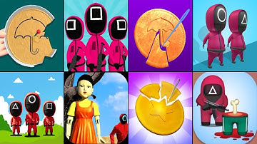 New Free Squid Games For Android & iOS | Candy Cup Challenge Android iOS Gameplay