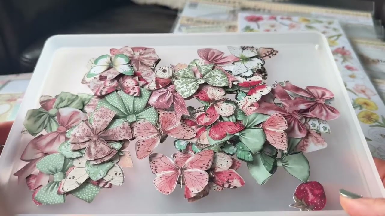 NEW - (Cherry Sweet) Paper Collection by Frank Garcia and Natures Haven by 49 & Market💛💛