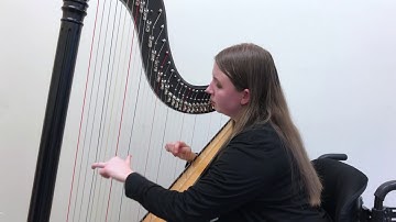 Lana Del Rey - Young And Beautiful (Harp Cover by Arianna Worthen)