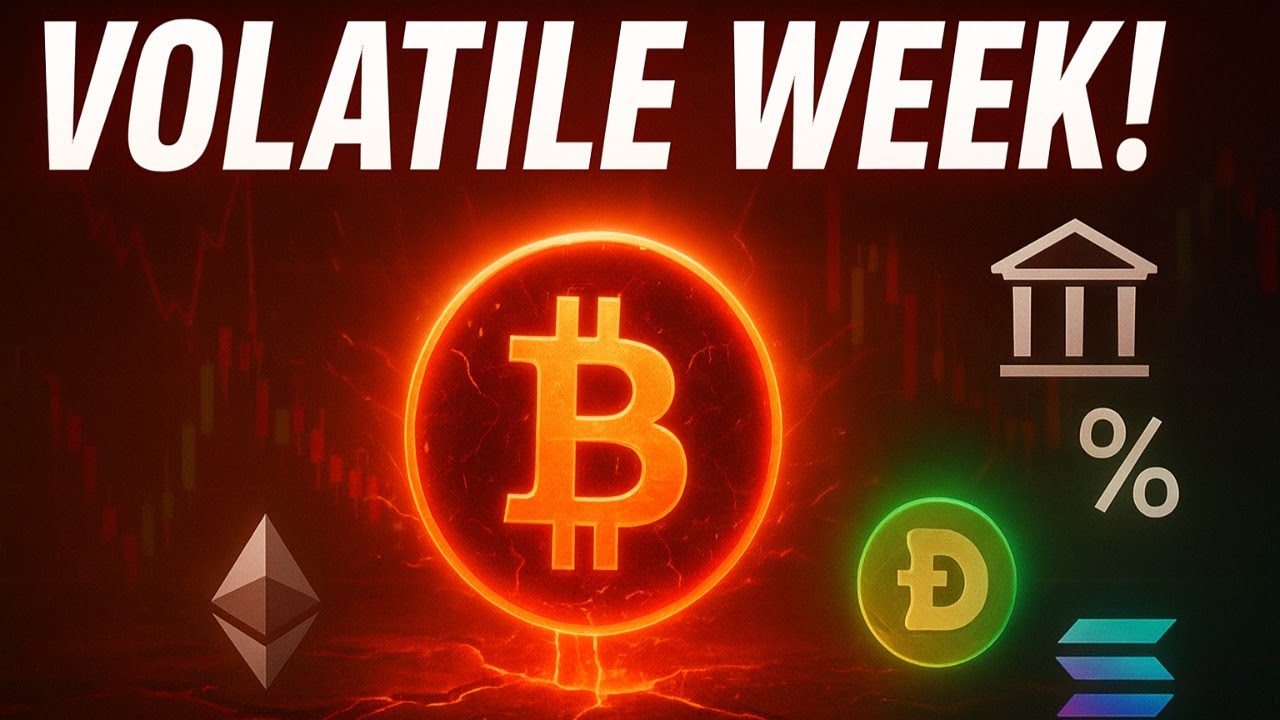 Volatile Week Ahead for Crypto 🚨 Fed Rate Cut Coming? - YouTube
