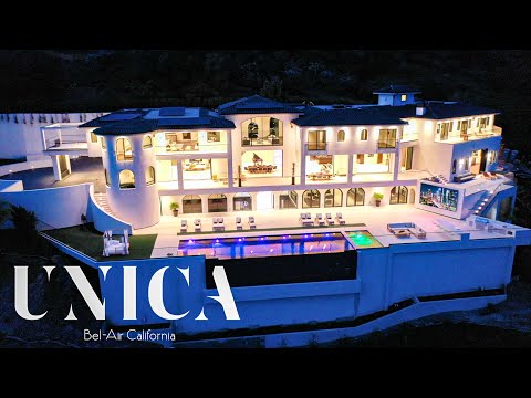 $100 Million MEGA MANSION in Bel Air | Unica | Bel Air California