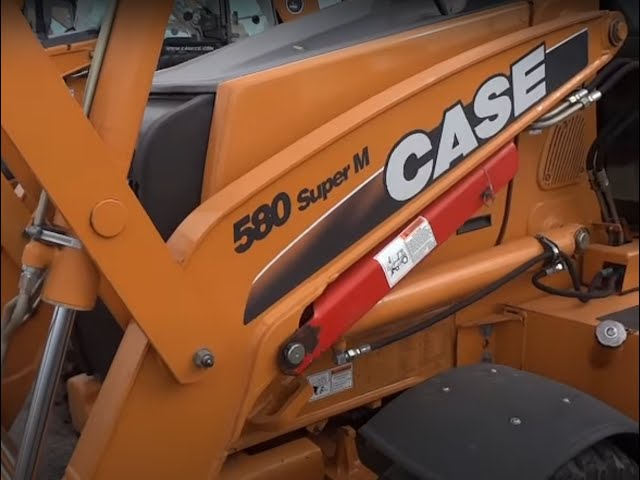 Case 580SM Backhoe - YouTube