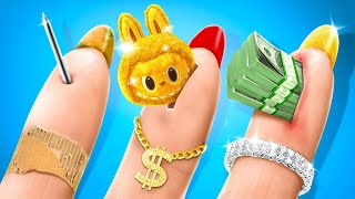 Download Lagu ARM vs RIJK vs GIGA RIJK Doe-het-zelf uitdaging! (Van afval naar schat! 🗑️💎) door 123 GO! MP3