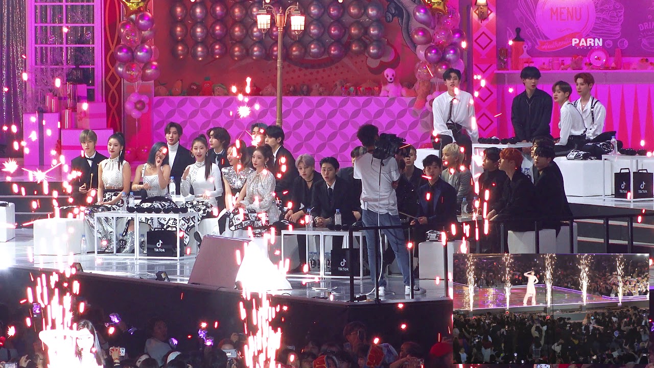 200104 TWICE(트와이스) Stage Reaction (ITZY,CHUNGHA,ZICO,TXT...) Full cam