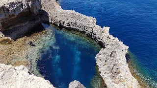 Diving The Blue Hole Gozo April 2024