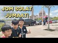 Solat jumaat di masjid putra