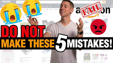 😭 The 5 Amazon FBA MISTAKES That Cost Me $1,000