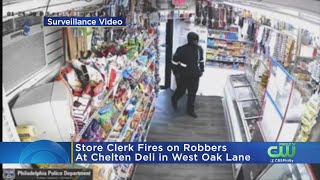 Caught On Camera: Store Clerk Fights Back During Attempted Robbery In West Oak Lane