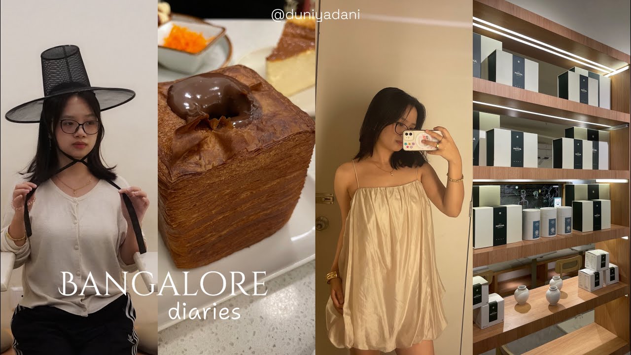 Bangalore diaries but more like what I eat in a week🍡|| Aesthetic vlog