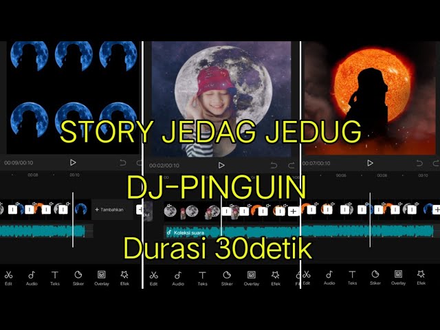 Story 30 detik||Dj Pinguin | JEDAG JEDUG berada di bulan class=