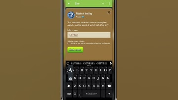 Riddle Of The Day Zoo 17 December| Zoo Riddle Of The Day | #zoo #riddles #riddle #combo #earnmoney