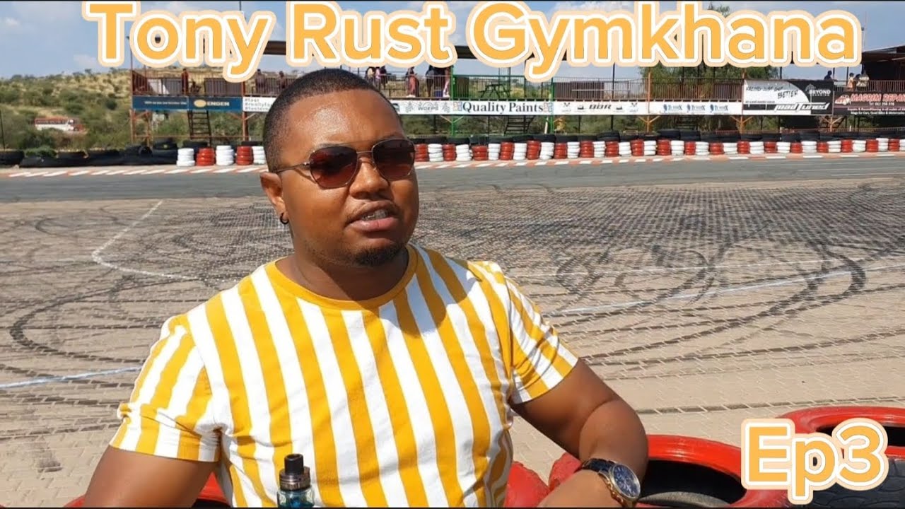 GYMKHANA | SPINNING | TONY RUST RACE TRACK | NAMIBIAN YOUTUBERS - YouTube