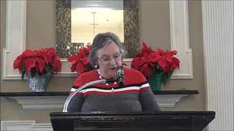 Kathleen Decker reads "Trees in Snow"