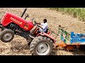 LAST VIDEO 2018 | Mahindra 585 DI Sarpanch Tractor & JCB 3DX Machine