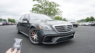 The 2020 Mercedes Benz AMG S63 has PERFORMANCE AND LUXURY IN ONE!