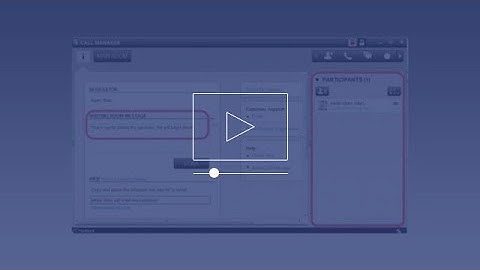 Security and Moderator Controls of InterCall Call Manager