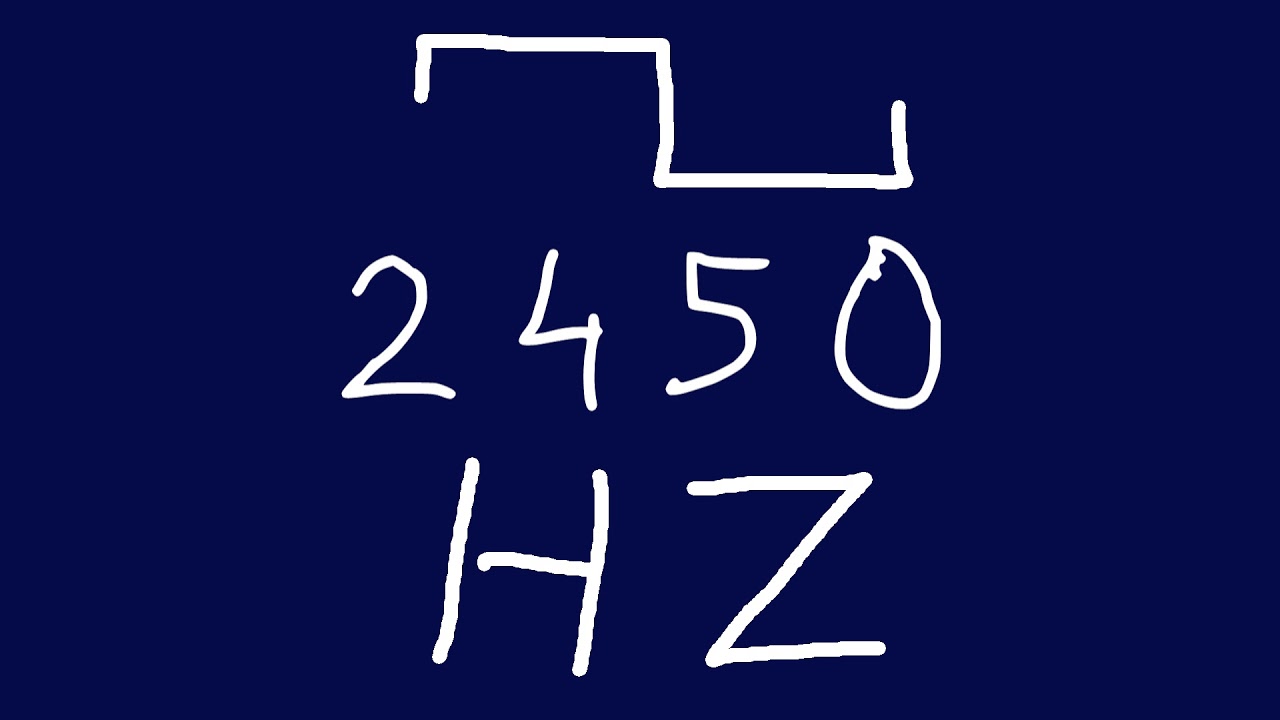 2450 hz square